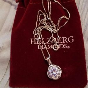 Silver Jeweled Necklace